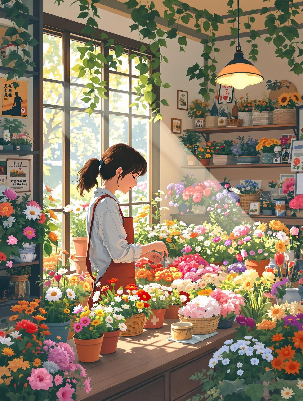 花店物语 - 我爱漫画网漫画频道